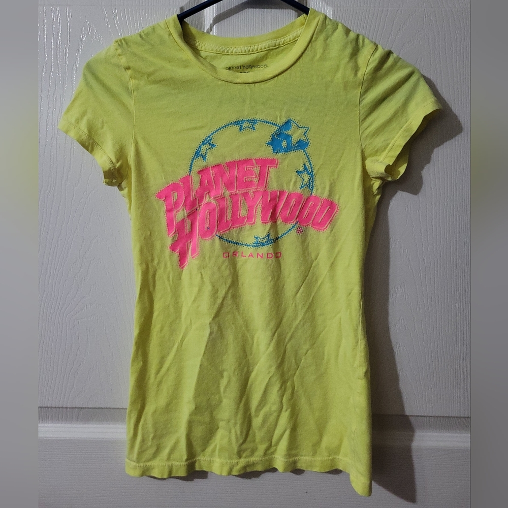 ⭐️ Planet Hollywood Orlando T-shirt Top Size Small